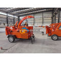 CE diesel wood chipper shredder